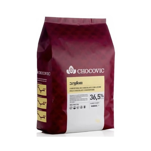 Ciocolata cu lapte - 36.5 Zeylon, 5 Kg, Chocovic, 1, tomvalk.ro