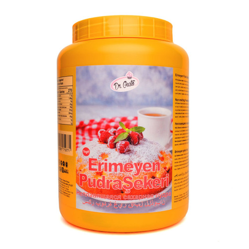 Zahăr Pudră Premium Rezistent la Umiditate Dr. Gusto  1 kg  Zahăr Pudră Termostabil pentru Decor