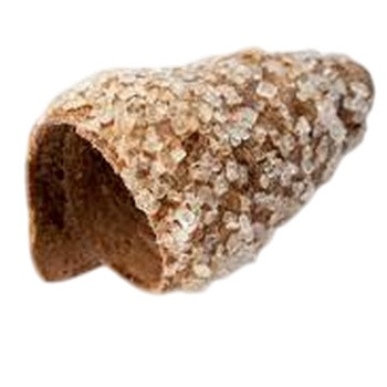 Cannoli conici mignon caco /foitaj cannoli conic cu cacao si decor din cristale de zahar/lung.65 mm - 120 buc - Orma Italia