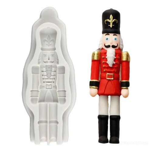 Mulaj din silicon - Nutcracker Soldier - 3D