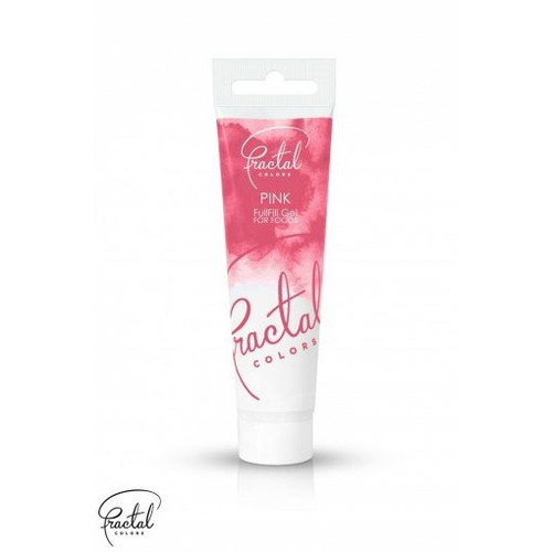 Colorant Alimentar Gel Roz  30g  Fractal Colors