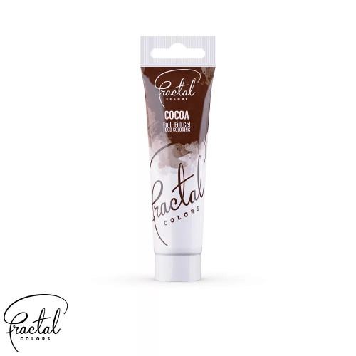 Colorant Alimentar Gel COCOA (Maro Ciocolată)  30g  Fractal Colors