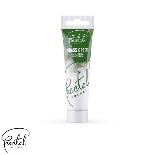 Colorant Alimentar Gel VERDE (Grass Green)  30g  Fractal Colors