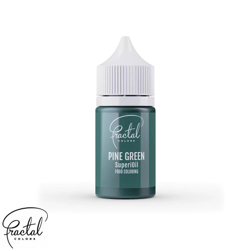 Colorant alimentar lichid liposolubil - Pine green - 30 gr. - Fractal Colors