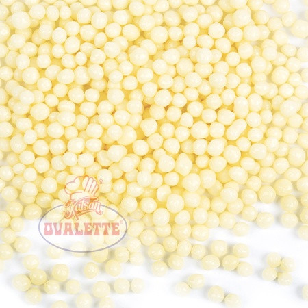 Ovalette, Minidrajeuri Crocante Ciocolată Alba 1,75 kg  Ovalette, tomvalk.ro