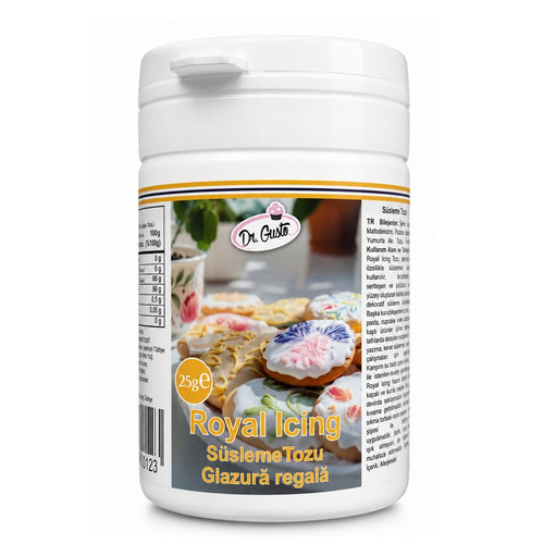 Royal Icing alb  25g  Dr. Gusto