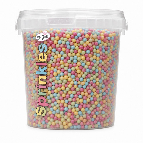 Perle din Orez Expandat 4 mm  Multicolor  750 gr.  Dr.Gusto