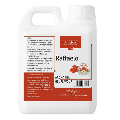 Aroma gel termostabila - Raffaelo - Dharst - 1 L