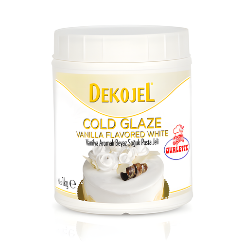 Glazură la Rece cu Aromă de Vanilie – 1 kg – Ovalette, 1, tomvalk.ro