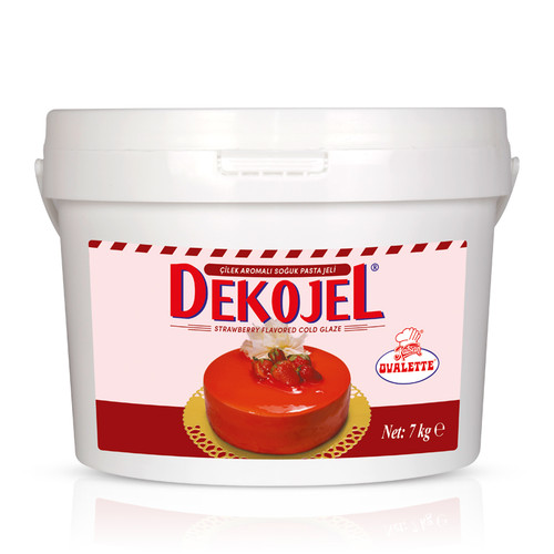 Glazuri, cuverturi și drip-uri, Glazură la Rece cu Aromă de Căpșuni – 7 kg – Ovalette, tomvalk.ro