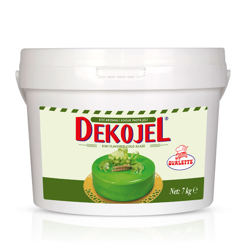 Glazură la Rece cu Aromă de Kiwi – 7 kg – Ovalette