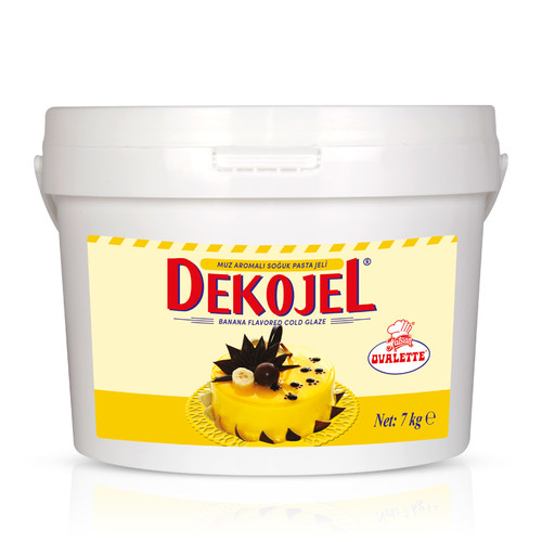 Glazură la Rece cu Aromă de Banană – 7 kg – Ovalette