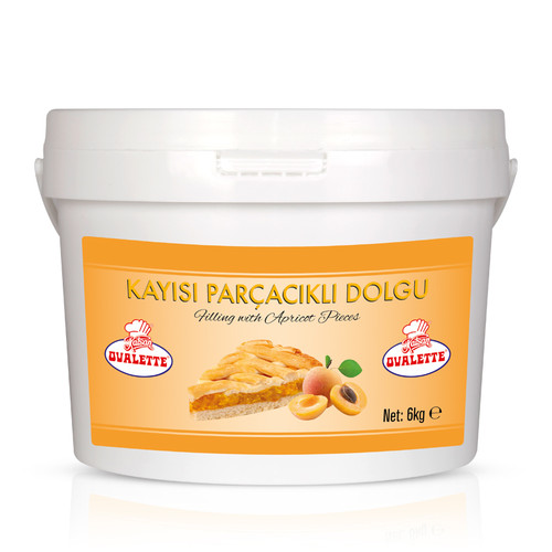 Umplutură Termostabilă cu Bucăți de Caise – Ovalette – 6 kg
