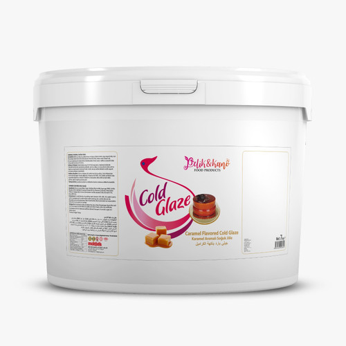 Glazură la Rece cu Aromă de Caramel – 7 kg – Pelikano