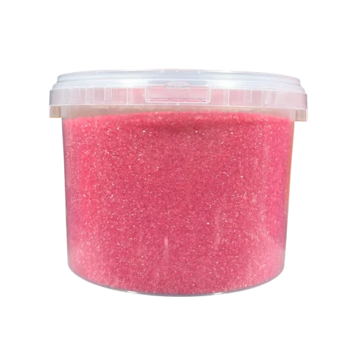Ingrediente pentru cofetarie, Zahăr Roz pentru Vată pe Băț cu Aromă de Zmeură – Dharst – 2,5 kg, tomvalk.ro
