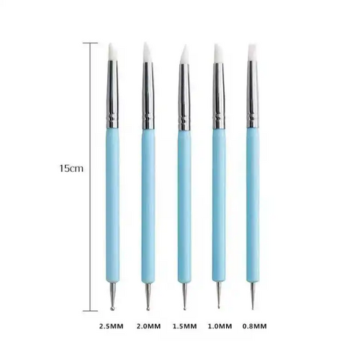 Set Ustensile Modelare Marțipan și Fondant – 5 Bucăți, 15 cm