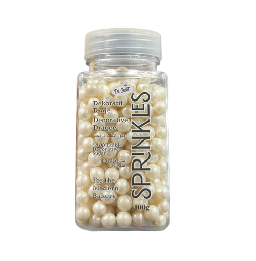 Perle 6 mm ALB SIDEFAT - Dr.Gusto - 100 g