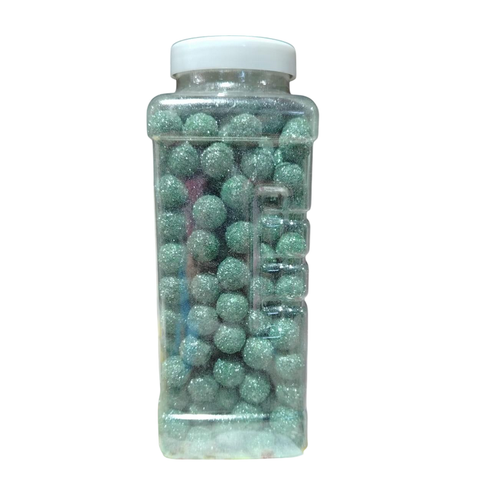 Decor tort, Perle 14 mm - VERDE GLITERAT- Dr Gusto - 750g, tomvalk.ro
