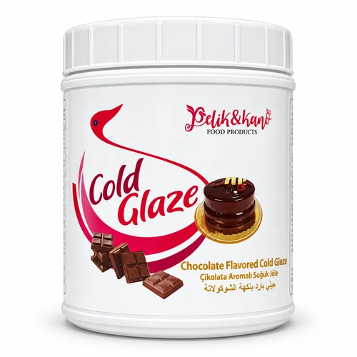Produse pentru cofetarie, Glazură la rece cu aromă de ciocolată – Pelikano – 1 kg, tomvalk.ro