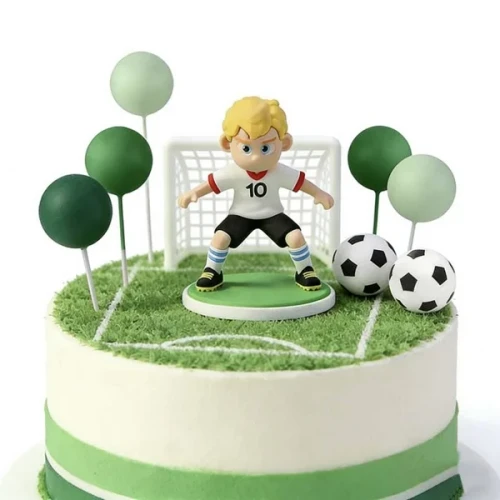 Produse pentru cofetarie, Set decor tort Fotbalist - T090691, tomvalk.ro