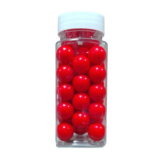 Perle 10 mm - Rosu - 100gr