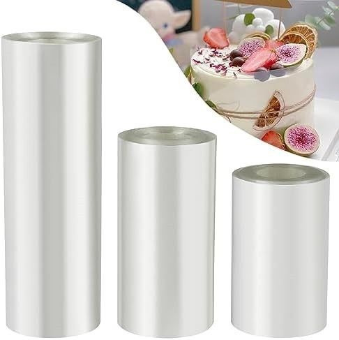 Produse pentru cofetarie, Folie acetat pentru tort 14 cm x 10 m - T090364, tomvalk.ro