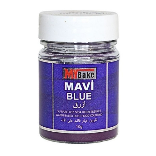 Colorant pudra hidrosolubil - 10 g - ALBASTRU - MyBake
