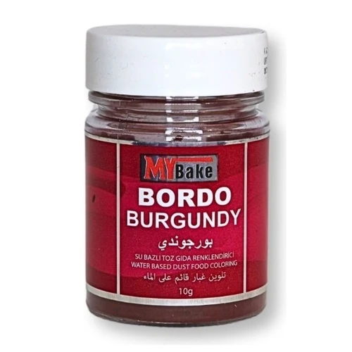 Colorant pudra hidrosolubil - 10 g - BORDO - MyBake