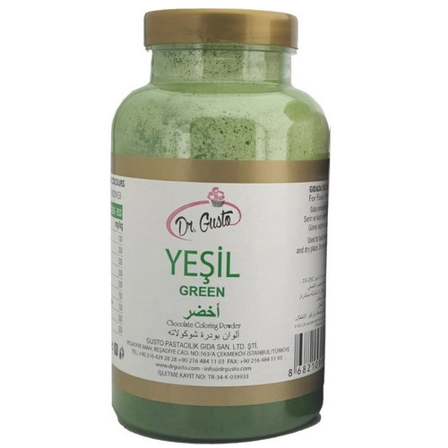 Colorant Pudra (liposolubil) - Dr.Gusto - 100 g - VERDE