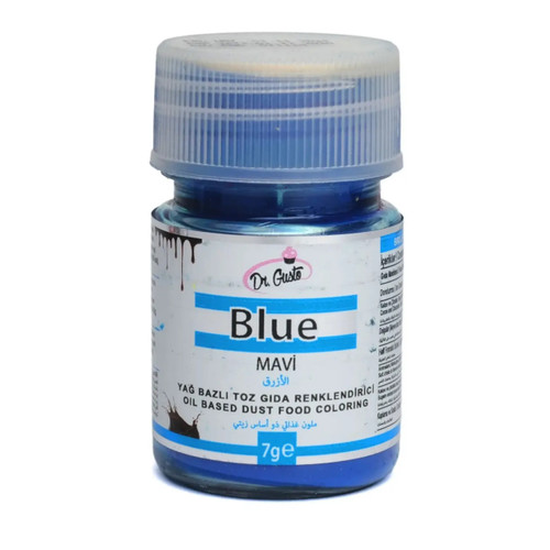 Colorant alimentar liposolubil - pudra - ALBASTRU - Dr. Gusto 7gr
