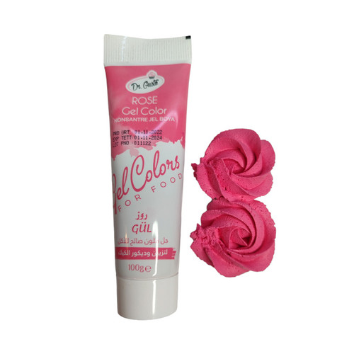 Colorant alimentar gel Dr,Gusto - ROSE (TRANDAFIRIU) - 100g