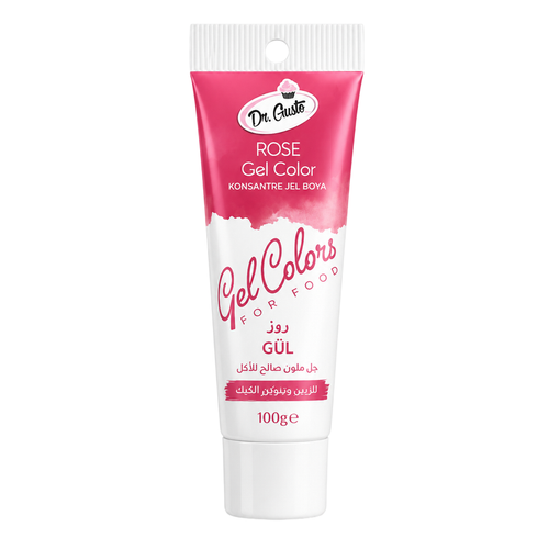 Coloranti alimentari, Colorant alimentar gel Dr,Gusto - ROSE (TRANDAFIRIU) - 100g, tomvalk.ro