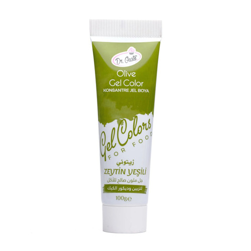 Colorant alimentar gel Dr.Gusto - VERDE MASLINA - 100g