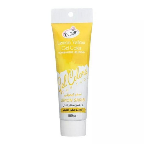 Colorant alimentar gel Dr.Gusto - GALBEN LEMON - 100g