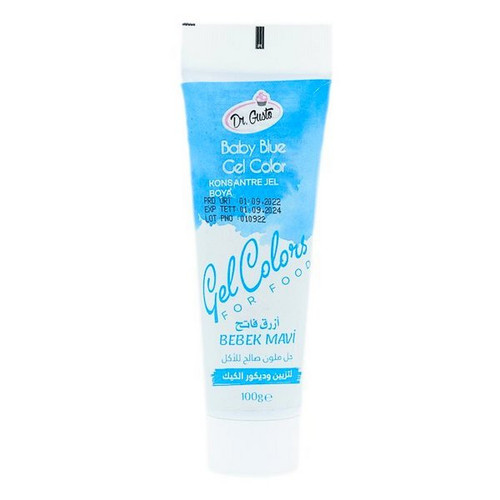Colorant alimentar gel Dr.Gusto - ALBASTRU DESCHIS - 100g