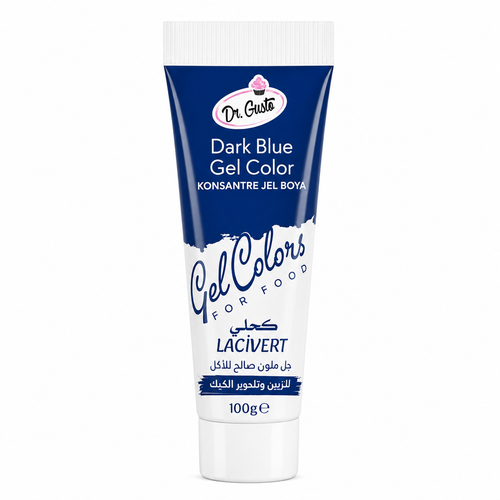 Colorant alimentar gel Dr.Gusto - ALBASTRU INCHIS - 100g
