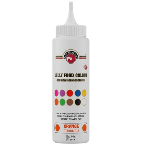 Colorant alimentar gel Fo - PORTOCALIU - 300g