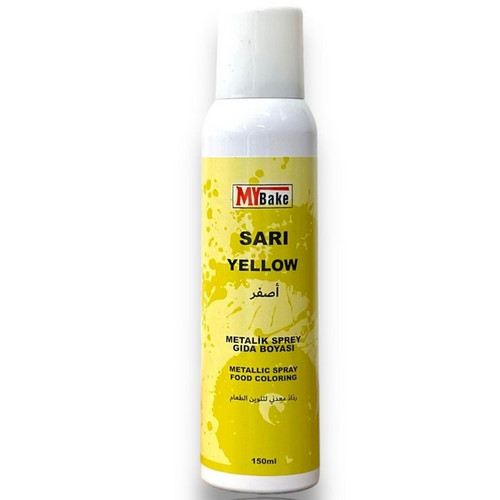 Colorant Spray Galben Metalic - 150 ml - MyBake