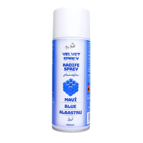 Colorant Spray ALBASTRU - Catifea/Velvet - 400 ml - Dr Gusto