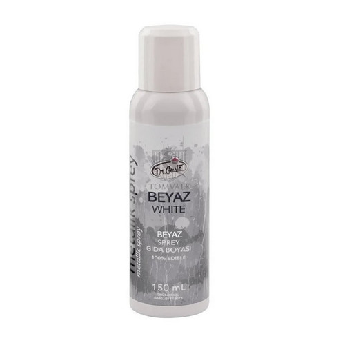 Colorant Spray Alb Metalic - 150 ml - Dr Gusto