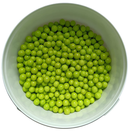 Perle din Orez Expandat 10 mm - VERDE DESCHIS - 2,5 kg, Alba Chocolate