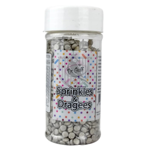 Sprinkles Confetti Argintii - Dr Gusto - 70gr