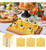Monoportii auriu - patrate - 7 CM - pachet 50 buc.