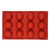Forma de silicon 12 Semisfere