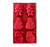 Forma de silicon CHRISTMAS C2 - 6 alveole