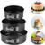 Set 3 forme tort rotunde - 22 cm - 24 cm - 26 cm