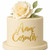 Topper tort nunta personalizat, fara picioruse - P2f