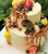 Set 10 cupcake topper La multi ani RG