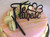 Topper pentru tort Te iubesc