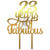 Topper tort personalizabil  Years of Fabulous
